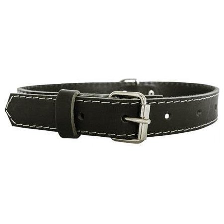 UPC: 0684334536963 | Euro-Dog 684334536963 Luxury Soft Leather Traditional Collar  Black – Medium