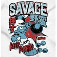 thumbnail image 2 of The Smurfs Kanji Keep Pushin Savage Boys Kids T Shirt Tees Tops Teen Brisco Brands L, 2 of 6