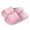 Pink, variant on Hurxie House Slippers for Women and Mens | Quick Drying Shower Shoes | Cushioned Sole Orange 36
