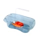 thumbnail image 2 of Lavabo de cabecera, cuenco de champú para ancianos, discapacitados, postrados en cama, resistente y portátil con cojín para la cabeza para cama, hogar Azul, 2 of 9