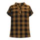 thumbnail image 5 of Blusas para las Mujeres Casual Verano Botón Sólido Cuello en V Suelto Camiseta Blusa Tela Suave Transpirable para la Oficina Casual Uso Diario Camisa de Denim Vestido Mujeres, 5 of 8