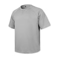 thumbnail image 4 of Lumtrix Men's Waffle T-Shirts Short Sleeve Casual Crew Neck Shirt Summer Big and Tall Plain Pullover Gray 2XL, 4 of 8