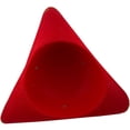 thumbnail image 4 of Yvsxxv Red Colonial Tricorn Pirate Hat Historical Reenactment Headwear 1Pc, 4 of 7
