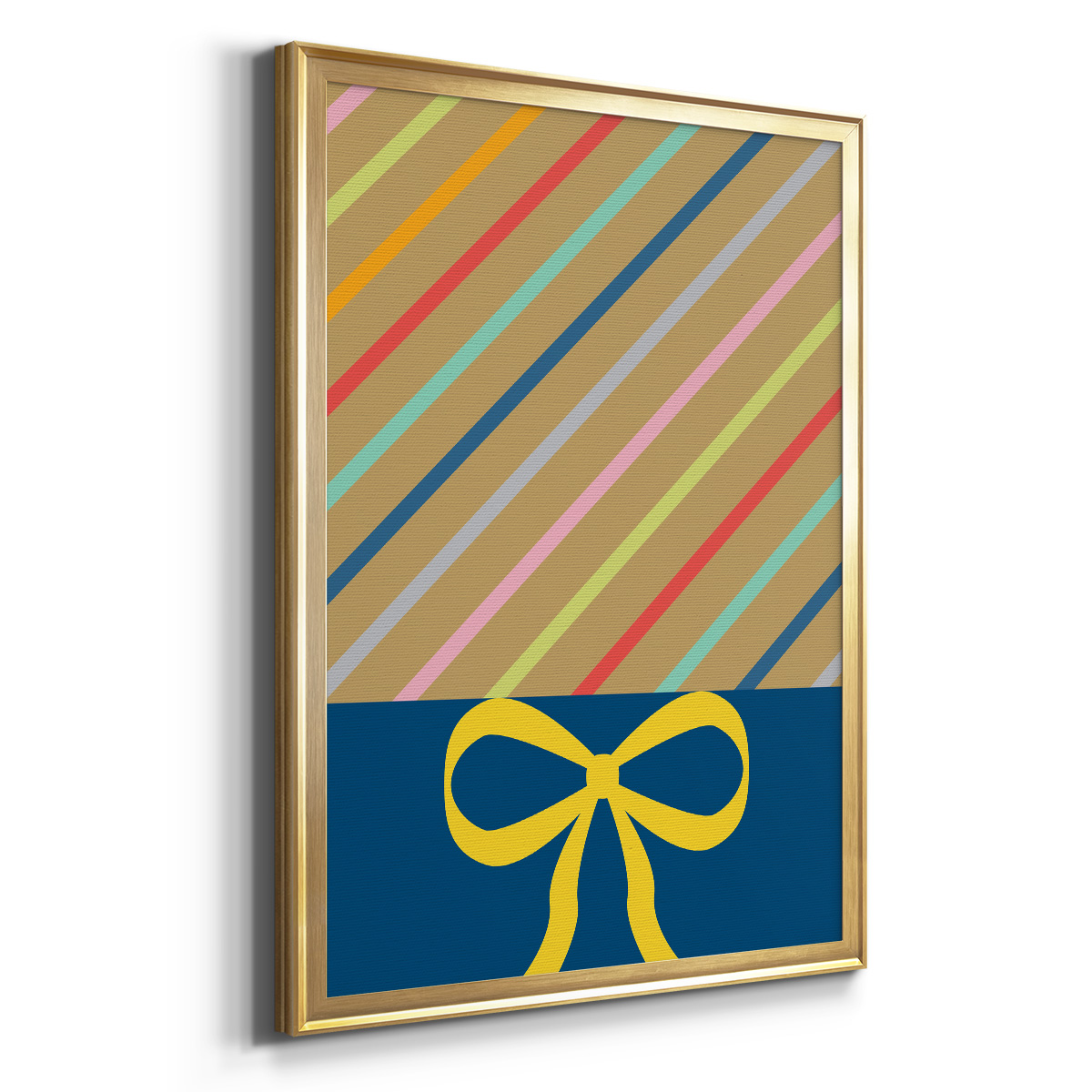 Stripes Premium Framed Print - Ready to Hang