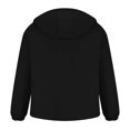 thumbnail image 4 of Herrnalise Men Casual Solid Fashion Tooling Warm Thick Zipper Closure Button Coat Black, 4 of 7