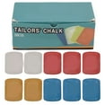 thumbnail image 2 of Tailors Chalk, Sewing Chalk 10 Pieces Widely   For Cutting For Tailoring For DIY, 2 of 8