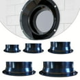 thumbnail image 7 of Duct Connector Hose Connector Air Ventilation Adapter Flange Abs Plastic for 100-250Mm Dia Air Vent Connection Accessories, 7 of 7