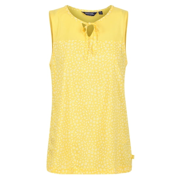 Regatta - Jersey Janessa Estampado Ditsy para Mujer (Amarillo Maíz)