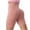 Pink, variant on Chbgutlmr 4pc Shorts for Women Elastic Waisted Loose Summer Casual Solid Color Hot Pants Beach Vacation