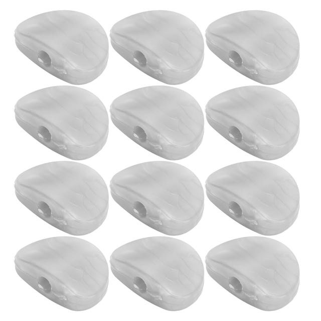 Tuner Machine Head Buttons, Sturdy Long Service Life Tuning Button Plastic + Metal Environmental Friendly for Folk Guitars Agate Red,Pearl White,Coffee