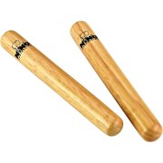 Nino Percussion Natural Small Wood Claves
