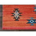 thumbnail image 5 of Nourison Tribal Decor Tribal Red 9'3" x 13' Area Rug, (9x13), 5 of 6