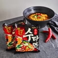 thumbnail image 2 of [Pack of 10] Samyang Sutah Ramen Noodle Soup, Firm & Bouncy Noodles, 4.23 oz (120g), 2 of 3