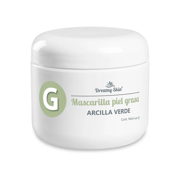 Mascarilla Piel Grasa Arcilla Verde 140ml Dreamy Skin