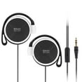thumbnail image 2 of Lifetechs Wired Earbud High Fidelity Sensitive Noise Cancelling Ergonomic 3.5mm Stereo Sports Ear Hook Earphone for Running, 2 of 8