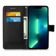 thumbnail image 2 of Dteck Case for Apple iPhone 14 Pro Max, 3D Stylish Painting PU Leather Wrist Strap Card Cash Slots Stand Feature Flip Cases Cover,Tiger/Cat, 2 of 4