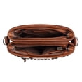 thumbnail image 3 of Montana West Crossbody Bags for Women Multi Pocket Cross Body Bag Purses with Guitar Strap, Cow-Brown, 3 of 7