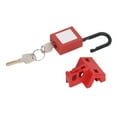 thumbnail image 4 of Tagout Breaker Lock, Insulated Double Pole Circuit Breaker Lockout Fireproof Wearable  For Industrial, 4 of 8
