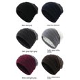 thumbnail image 5 of Hats for Women/Men Winter Outdoor Knitted Hat Warm Wool Hat Autumn And Winter Plus Velvet Pullover Hat Baotou Ear Protection Hat, 5 of 5