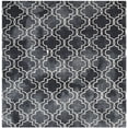 thumbnail image 2 of Safavieh Dip Dye Shelagh Geometric Area Rug, Graphite/Ivory, 7' x 7' Square, 2 of 7