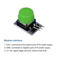 thumbnail image 4 of Táctil Interruptor Ruptura Tablero Botón Tecla Módulo 3P 3.3-5V Verde para Único-Chip Microordenador 2uds Unique Bargains relés electromecánicos, 4 of 4