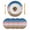 Pink Blue, variant on Black Gray Round 13 Inch Placemats Set of 6, Farmhouse Vintage Gradient Wooden Plank HeatResistant Non Slip Place Mats for Dining Table, Wipeable Braided Kitchen Table Mats for Housewarming