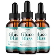 Gluco Bliss Advanced Formula Drops Blood Balance Support Supplement GlucoBliss 90 Servings