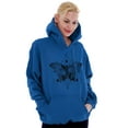 thumbnail image 5 of Butterfly Symbolism Spirit Animal Hoodie Sweatshirt Women Brisco Brands X, 5 of 6