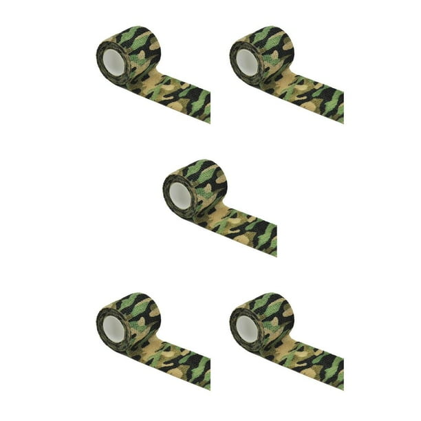 Sonducket Envoltura elástica Protección Vendaje autoadhesivo Fitness Correr Cinta Regalos Tobillo Brazo Exterior Camuflaje 2.5cmx4.5m Type2 NO2 Sonducket CBP269372