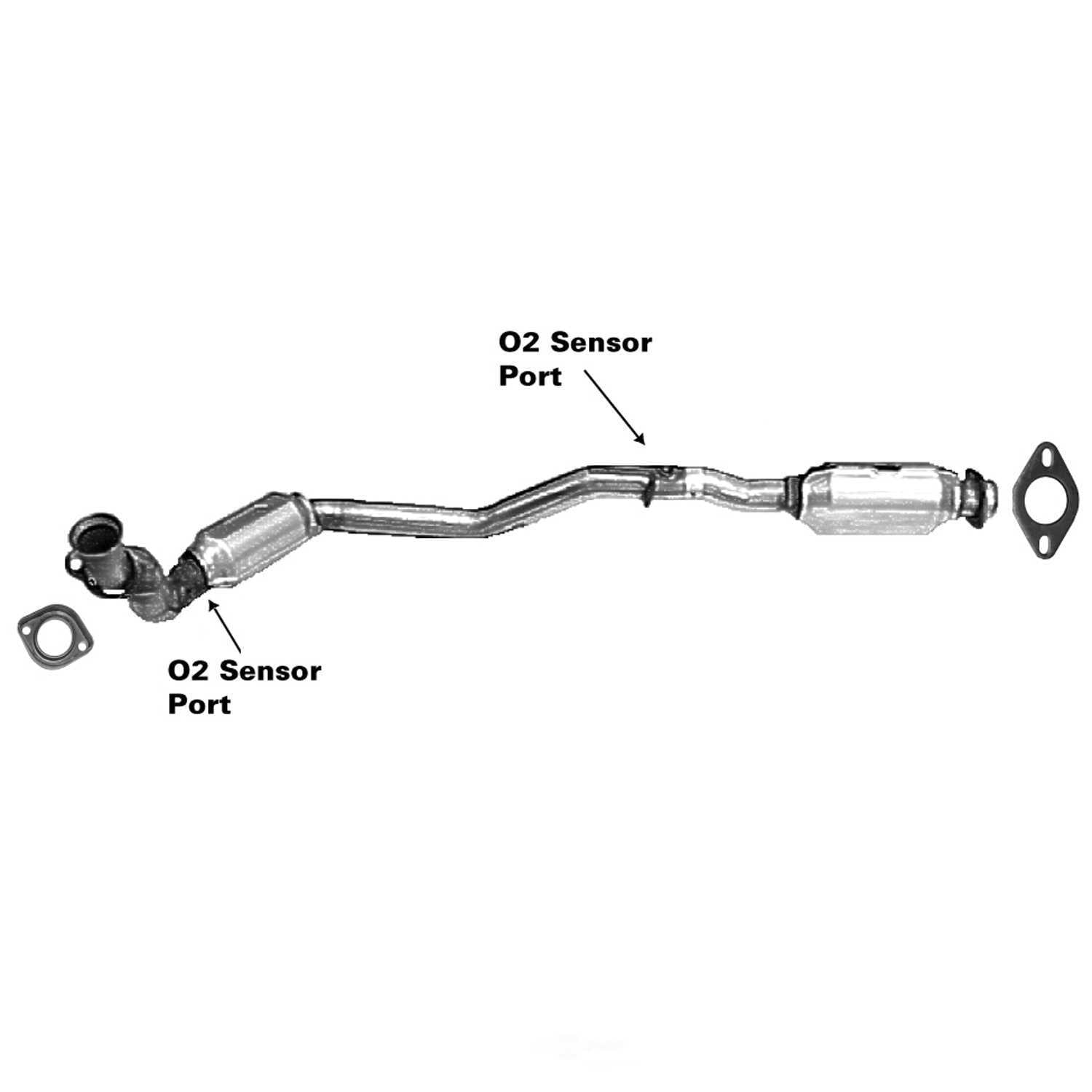 AP Exhaust 642925 Federal / EPA Catalytic Converter - Direct Fit