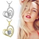thumbnail image 1 of Fiudx Collar de Cobre, Collar Elegante, Joyería para El Día de San Valentín, Collar para Parejas, 1 of 2