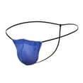 thumbnail image 1 of Ketyyh-chn99 Underwear Mens Trunks Underpants Solid Color Stretch Boxer Briefs Blue,M, 1 of 4