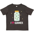 thumbnail image 3 of Inktastic I Love Summer Cute Fireflies Boys or Girls Toddler T-Shirt, 3 of 5