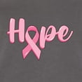 thumbnail image 5 of Wild Bobby, Hope Pink Ribbon Support Brave Fight, Breast Cancer Awareness, Women Slim Fit Junior Tee, Dark Grey, Large, 5 of 5