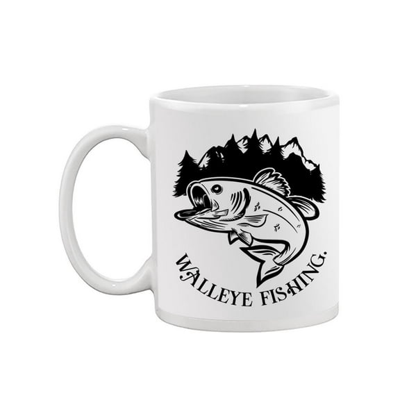 Walleye Fishing Mug - SPIdeals Designs,