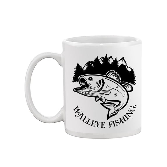Walleye Fishing Mug - SPIdeals Designs,