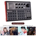 thumbnail image 4 of SK300 Live Sound Card External Voice Changer Audio Mixer Built-in Rechargeable Battery Multiple Sound Effects for Live Streaming Music Recording Smartphone Computer Game Karaoke, 4 of 7