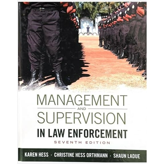 Pre-Owned Management and Supervision in Law Enforcement (Hardcover) 1285447921 9781285447926
