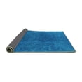 thumbnail image 2 of Ahgly Company Indoor Rectangle Oriental Turquoise Blue Industrial Area Rugs, 8' x 12', 2 of 4
