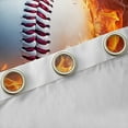 thumbnail image 4 of Homewish Baseball Soccer Basketball Black Out Curtains For Teens,Sport Theme Curtains Pack of 2 (42x63 Each),Ball Game Bedroom Curtains,Luxury Bedroom Decor, 4 of 6