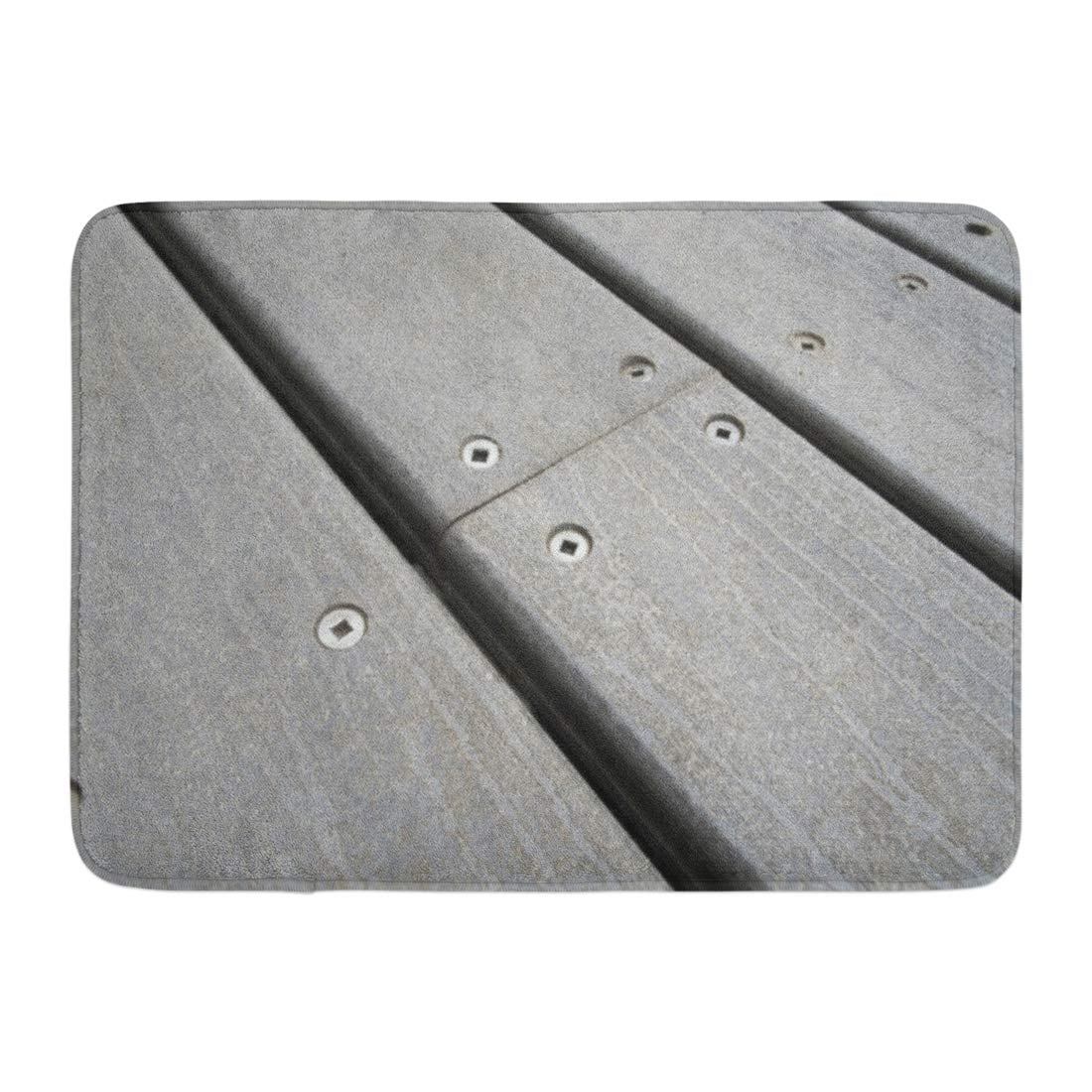 YUSDECOR Building Deck Close Up of Composite Decking with Screws
