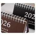 thumbnail image 6 of Stijggn Desk Calendar 2026 Gift Ideas Standing Flip Calendar 2026 for Office S-chool Home, 6 of 8