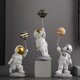 thumbnail image 4 of Astronaut Decor, Astronaut Balloon Figurines and Sculptures, Space Themed Bedroom Decor, Desktop Decor, Shelf Decor, Gifts for Space Lovers, 4 of 5