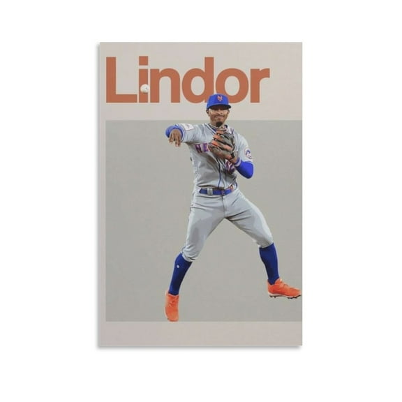 Francisco Lindor Canvas Poster Art Poster Canvas Painting Decor Wall Print Photo Gifts Home Modern Decorative Posters 12x18inch(30x45cm)