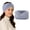 Gray, variant on Women Faux Fur Headband Furry Ear Muffs Winter Head Warmer, Gray Spa Facial Headband for Washing Face