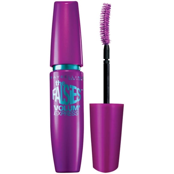 Máscara Maybelline Volum' Express Falsies voluminizadora negra