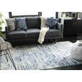 thumbnail image 4 of SAFAVIEH Jasper Brandt Abstract Overdyed Area Rug, Ivory/Blue, 6' x 9', 4 of 9
