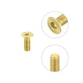 thumbnail image 4 of Flat Head Socket Cap Screws, M3-0.5 x 8mm Brass Inner Hex Drive Fasteners Bolts 24Pack, 4 of 6
