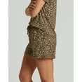 thumbnail image 3 of 2 Pack Women's Pajama Set Shorts Lounge PJ Short Sleeve Two Piece Matching, 3 of 3