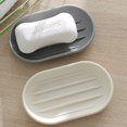 thumbnail image 2 of 2PCS Soap Rack Creative Plastic Lightweight Soap Holder Soap Dish Soap Container, 2 of 10